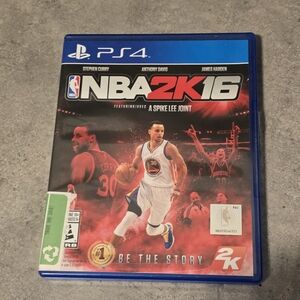 NBA 16 PS4 Game - Blue Case